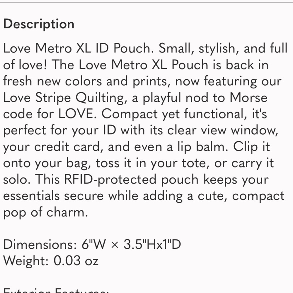 Lug Metro XL ID Pouch RFID – Petite Bowgyle Purple - Picture 3 of 6